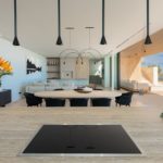 villa blue comedor
