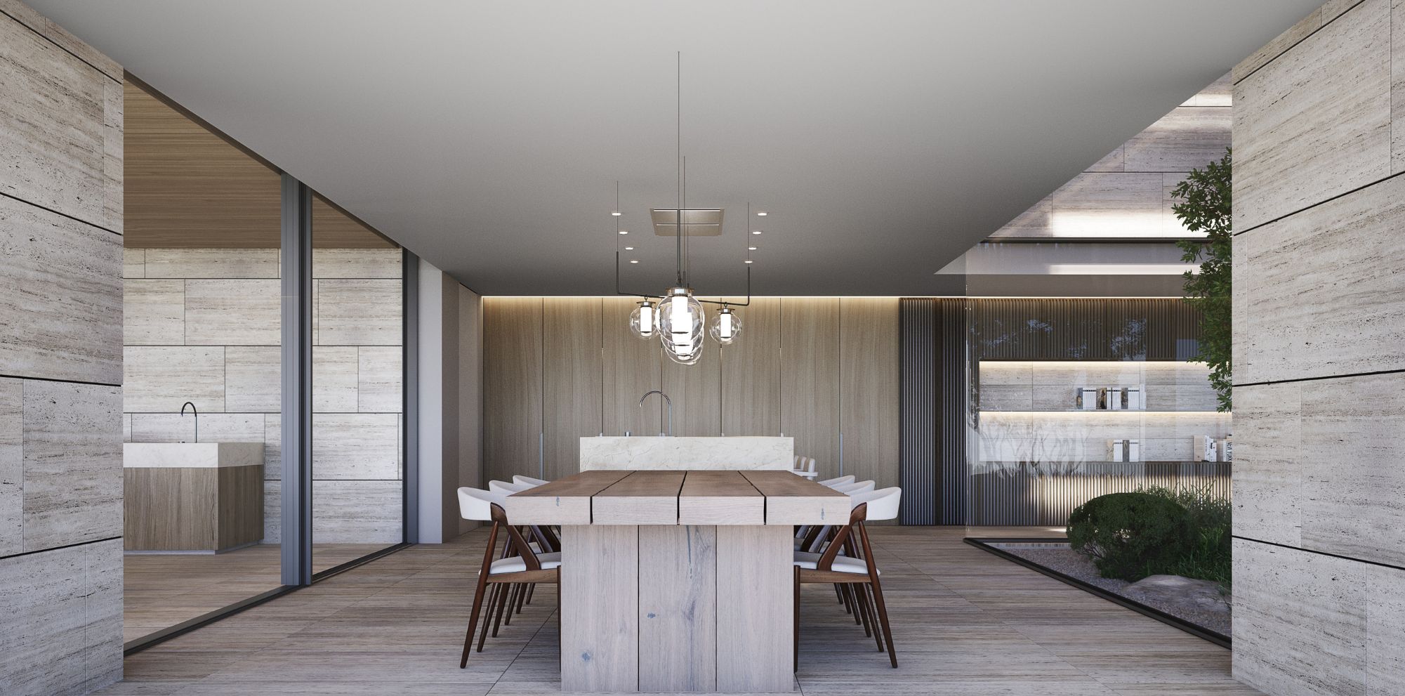 Villa Sanctuary cocina