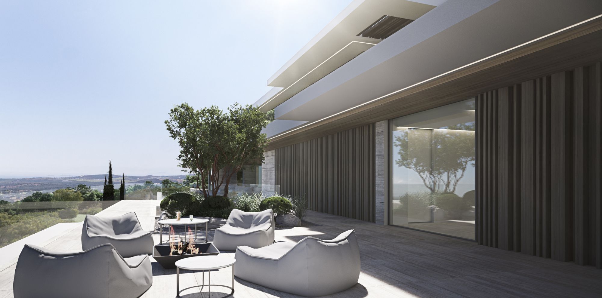 Villa Sanctuary terraza